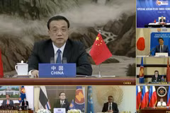 Chinese Premier calls for joint efforts against COVID-19
