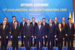 ASEAN ministers gather to discuss transnational crime fight
