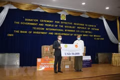 Vietnam supports Myanmar in COVID-19 fight