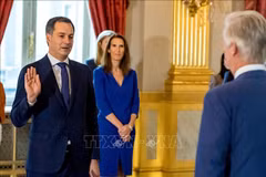 Congratulations to new Belgian PM