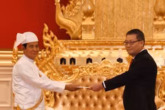 Myanmar President lauds sound relations with Vietnam