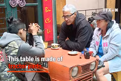 Cafe brings life to recycled goods