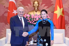 Top legislator welcomes visit of Turkish Prime Minister