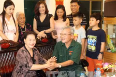 NA, State leaders present gifts to policy beneficiaries
