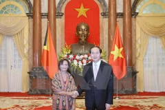 President receives newly-accredited ambassadors