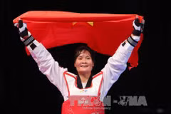 Sea Games 29: Vietnam wins gold in Taekwondo 