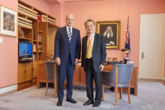 Australian Senate speaker delights at progress of ties with Vietnam