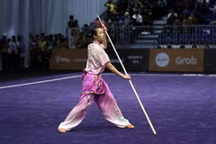 Wushu athlete wins world gold medal for Vietnam