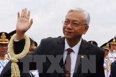 Myanmar President begins visit to China