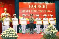 Public security ministry reviews first-half activities 