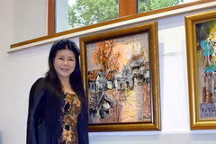Paintings on Vietnam’s beauty exhibited in Romania