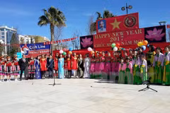 Vietnamese people in Cyprus celebrate Tet
