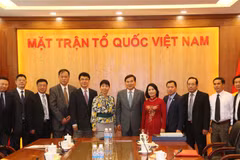 VFF official receives Chinese guest 