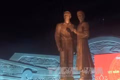 Monument of Ho Chi Minh and his father inaugurated in Binh Dinh
