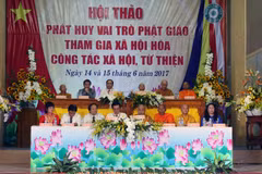 Workshop highlights Buddhists’ role in social activities