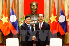 President: Vietnam gives top priority to boosting ties with Laos
