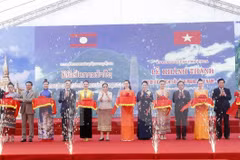 Vietnam-Laos historical relic site inaugurated