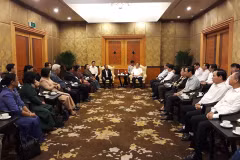 Cambodian top legislator welcomed in Hanoi