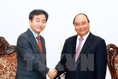 Prime Minister welcomes Yonhap President