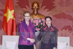 NA Chairwoman receives new UNDP Country Director for Vietnam