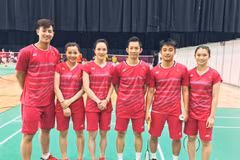 Vietnamese badminton team enjoys first win at Sudirman Cup