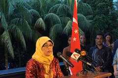 Congratulations to new Singaporean President, parliament speaker