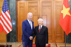 Party leader holds talks with US President