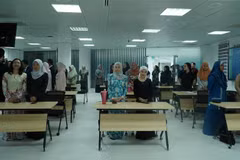 An overview of the class (Photo: VNA)