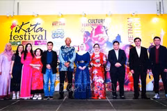 At the event to popularise Vietnamese culture in Malaysia (Photo: VNA)