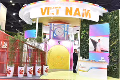 Vietnam's national pavilion spans 160 square metres at the 21st China-ASEAN Expo (CAEXPO). (Photo: VNA)