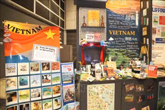 The Vietnamese booth at the ongoing 34th Hong Kong Book Fair. (Photo: VNA)