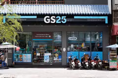 After four years of operation in Vietnam, the Korean GS Retail convenience store brand GS25 currently has 200 stores in Vietnam. (Photo courtesy of the company)