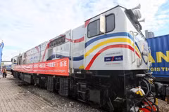 The cargo train ASEAN Express (Source: thestar.com.my)