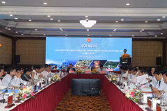 At the 4th meeting of the Coordinating Council for the North-Central and Central Coastal Region in Thua Thien – Hue province on May 19. (Photo: VNA)