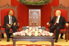 Cambodian top legislator wraps up visit to Vietnam