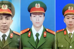 Brave firefighters promoted posthumously