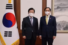 Vietnam’s foreign minister meets RoK’s parliament speaker, Deputy PM