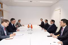 Vietnamese PM meets with Spanish counterpart in Brussels