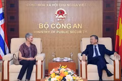 Minister of Public Security receives Norwegian Ambassador