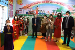 Library for semi-boarding elementary school in Ha Giang inaugurated