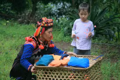 Unique rainy season festival of Ha Nhi ethnic people