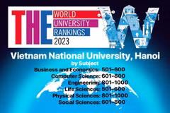 Vietnamese university subjects named in World University Rankings by Subject 2023