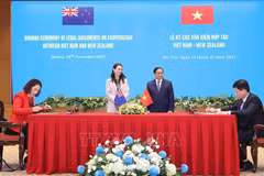 Vietnamese, New Zealand PMs witness signing of deals following talks