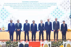 Six more countries join amity, cooperation treaty in Southeast Asia