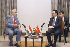 NA Chairman receives Hungary-Vietnam Friendship Association's leaders
