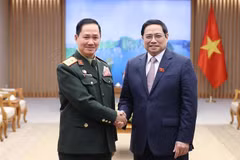 Prime Minister hosts Chief of General Staff of Lao People’s Army