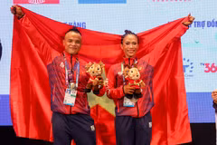 Five bodybuilding gold medals for Vietnam at SEA Games 31