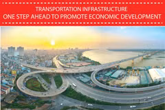 Transport infrastructure promotes economic development