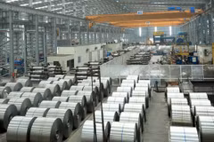 Hoa Phat Steel Sheet Factory in Pho Noi A industrial park in the northern province of Hung Yen (Photo: VNA)
