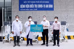 HCM City: enterprises donate medical supplies, equipment serving COVID-19 treatment 